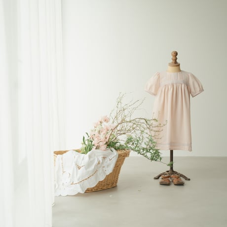 Papillotte dress / Blush pink