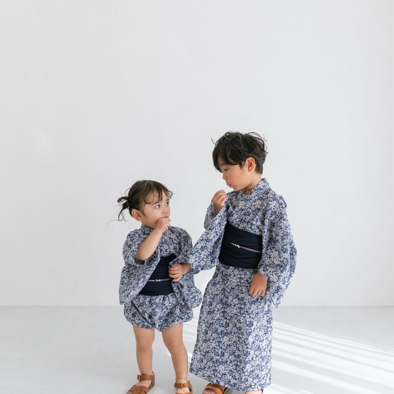 Yukata / midnight navy | june -little closet-