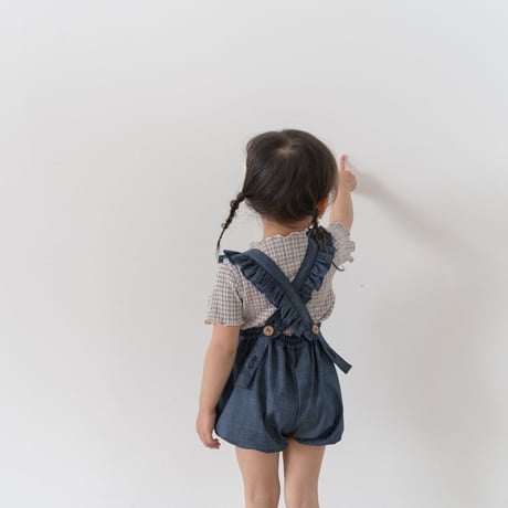 Apron romper / denim
