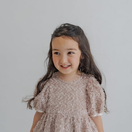 Anniversary dress / Rose beige