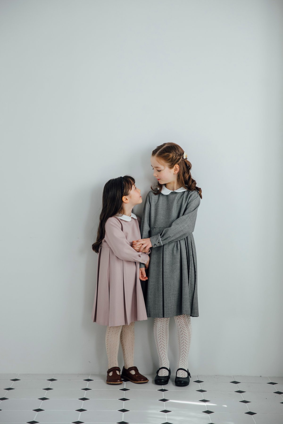 美品　june little closet セレモニーワンピース Meria / navy | june -little closet-