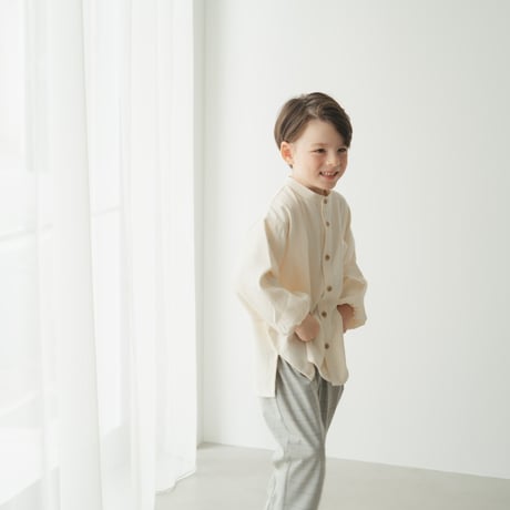 Sarrouel pants / Quiet gray check