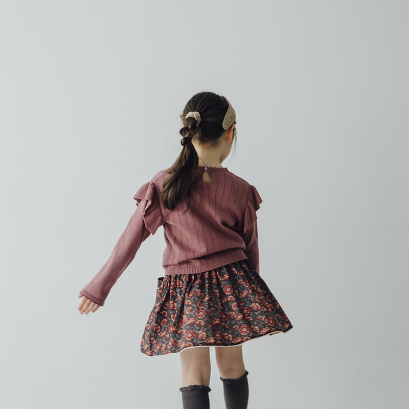 Piping gather skirt / Hawkins Bryce | june -lit...