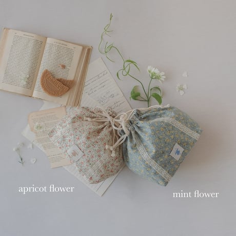 Lunch bag / little flower