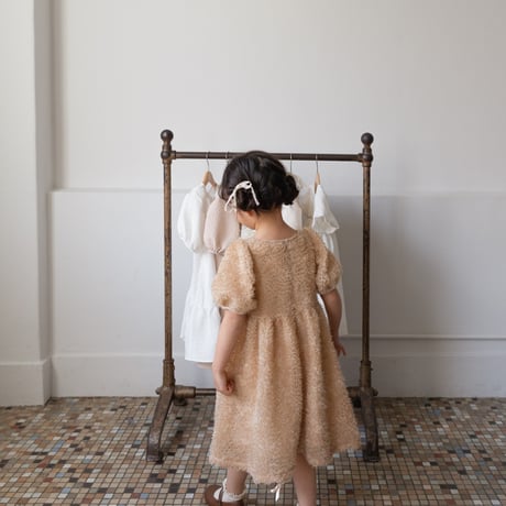 Anniversary dress / pink beige
