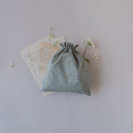 Drawstring bag / little flower