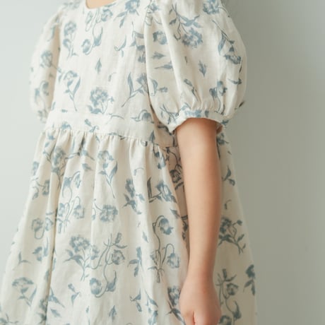 Summer cinnamon dress / Pale bloom