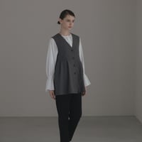 ladies Gilet / charcoal