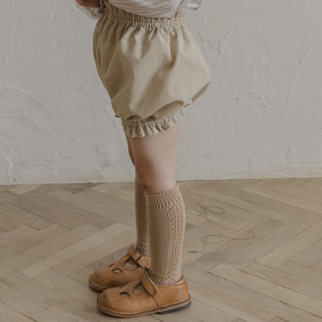 condor / Side openwork knee socks 2592-2
