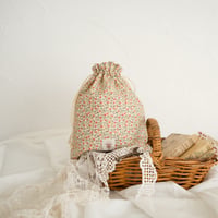 Drawstring bag / flower