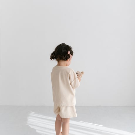 Pile tee / milk