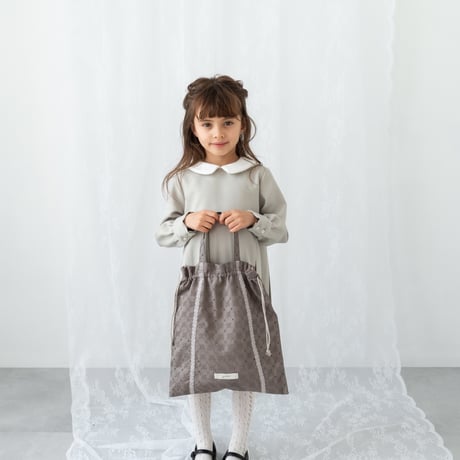 Multi bag / cocoa lace