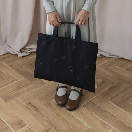 Embroidery bag / Black
