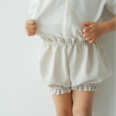 Pumpkin pants / Linen beige