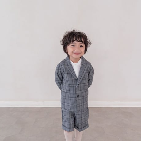 Short pants / grey check
