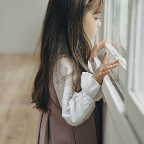 kids Wide jumper skirt / pink
