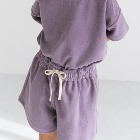 Pile tee / grape