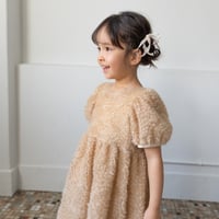 Anniversary dress / pink beige