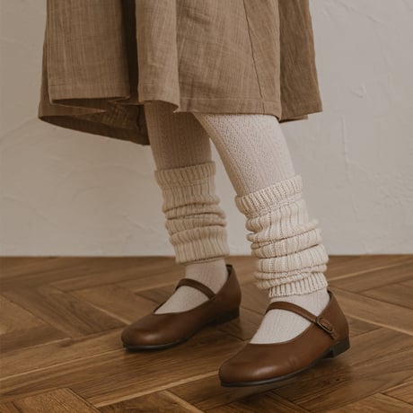 Collegien / Hélène - Ribbed Merino Wool Legwarmers
