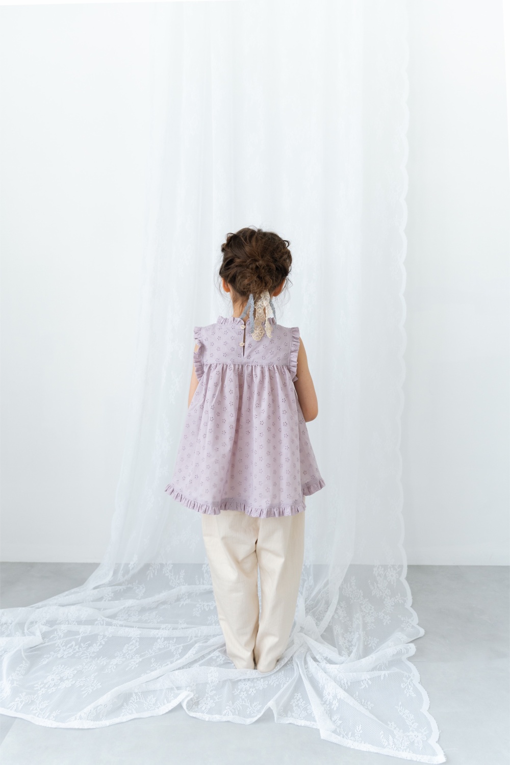 Moon tunic / dusty lilac lace | june -little cl...