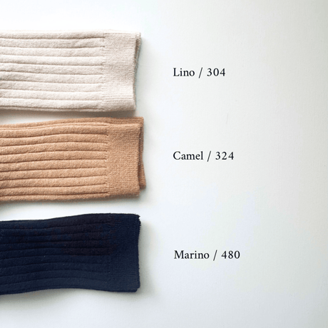 condor / Basic rib knee-high socks  2016-2