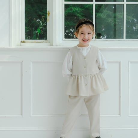 kids Gilet / beige