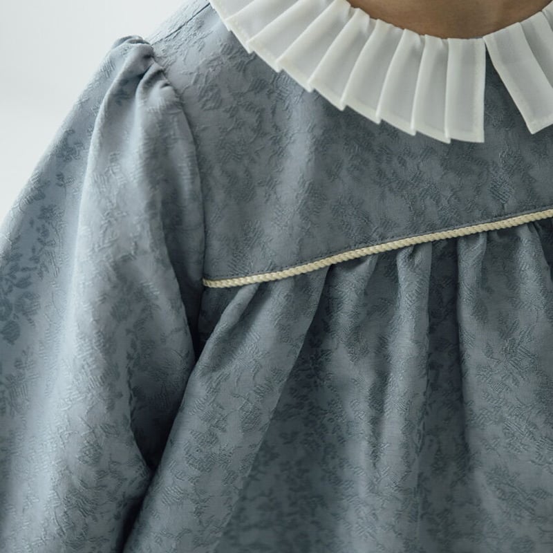 hahahaジューンリトルクローゼット　ペタルドレスドレス Petal / classic navy | june -little closet-