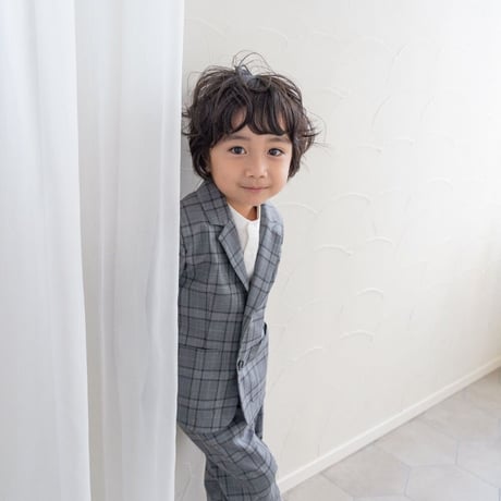 Tailored jacket / grey check