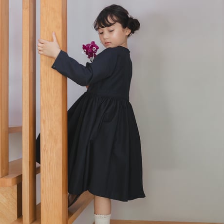 kids Classical dress / navy
