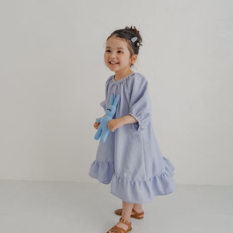 kids Summer dress / Powder blue