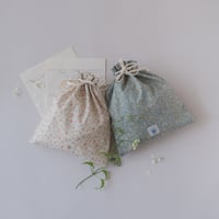 Drawstring bag / little flower