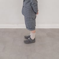 Short pants / grey check