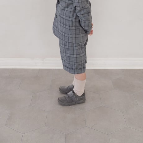 Short pants / grey check