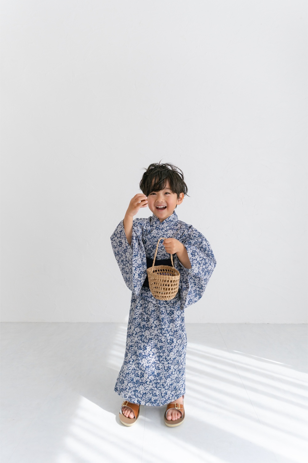 HANA × june little closet 浴衣 キッズ Yukata / bluebell | june -little closet-