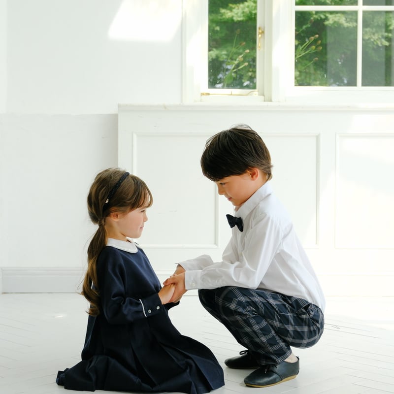 美品　june little closet セレモニーワンピース Meria / mauve pink | june -little closet-