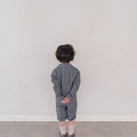Short pants / grey check