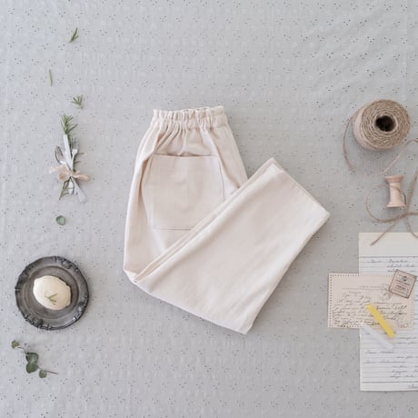 Sarrouel pants / Milk