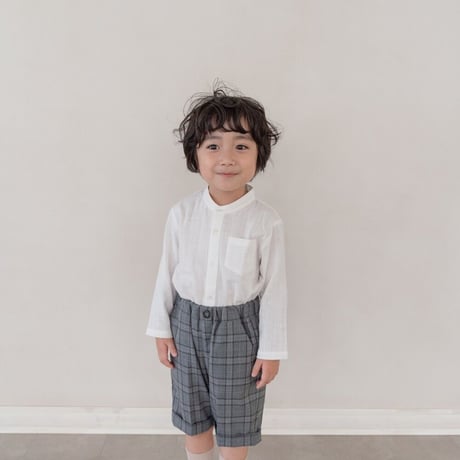 Short pants / grey check
