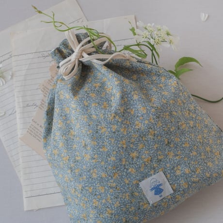 Drawstring bag / little flower