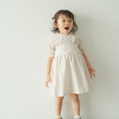 Balloon blouse / Powder petal