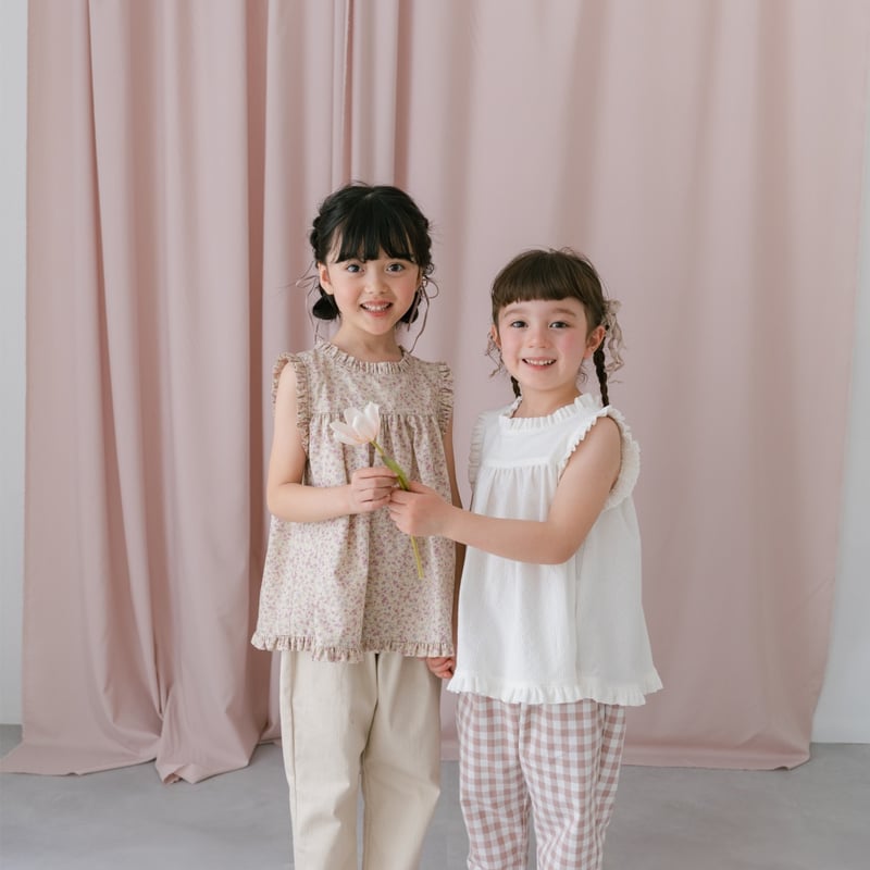 Moon tunic / lilac flower | june -little closet-