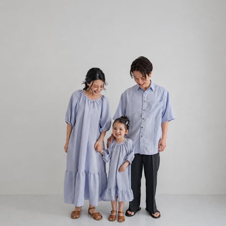 Mens Summer shirt / Powder blue