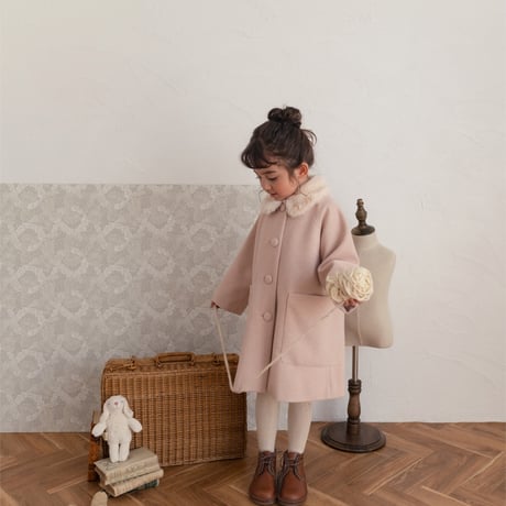 Winter coat / frost pink