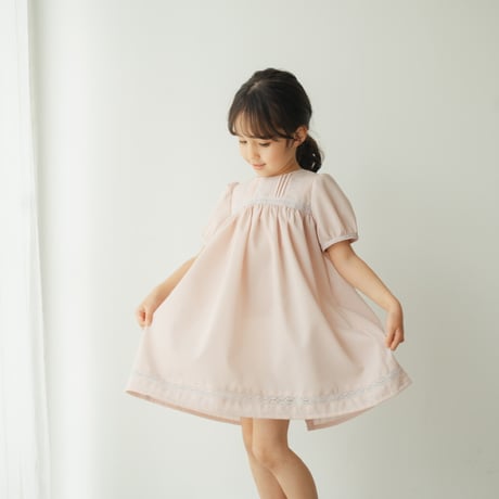 Papillotte dress / Blush pink