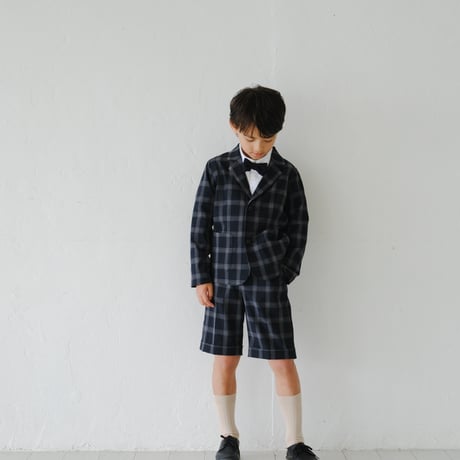 Short pants / navy check