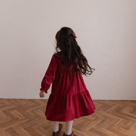 Marie dress / christmas red