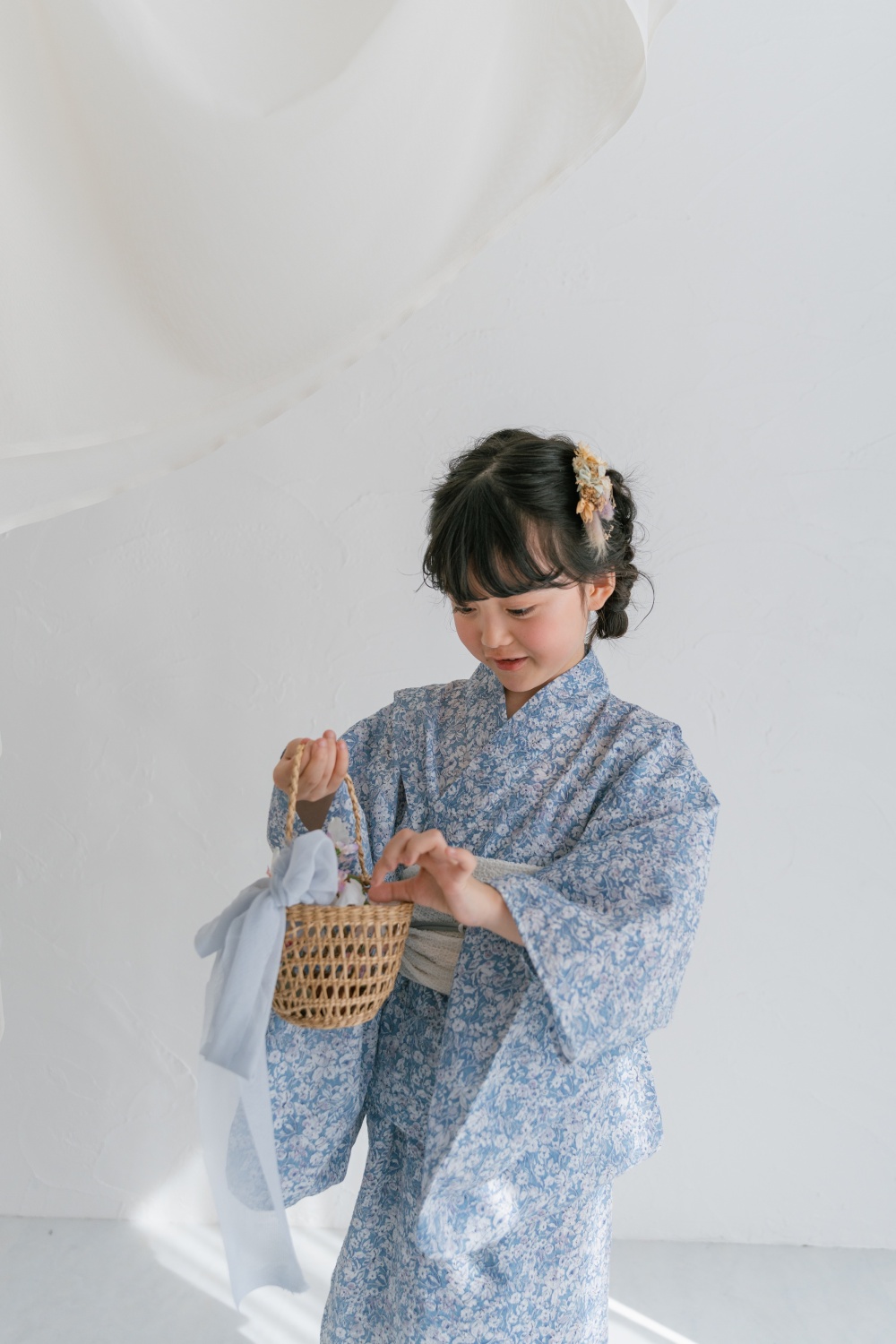 Yukata / bluebell | june -little closet-