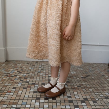 Anniversary dress / pink beige