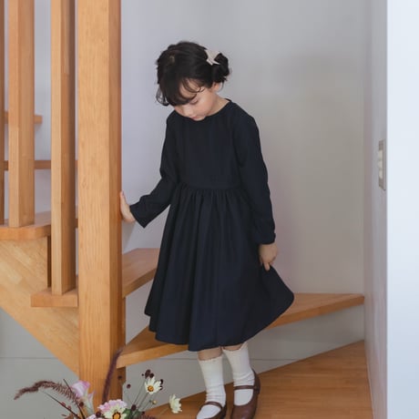 kids Classical dress / navy