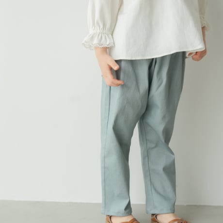 Sarrouel pants / Light denim